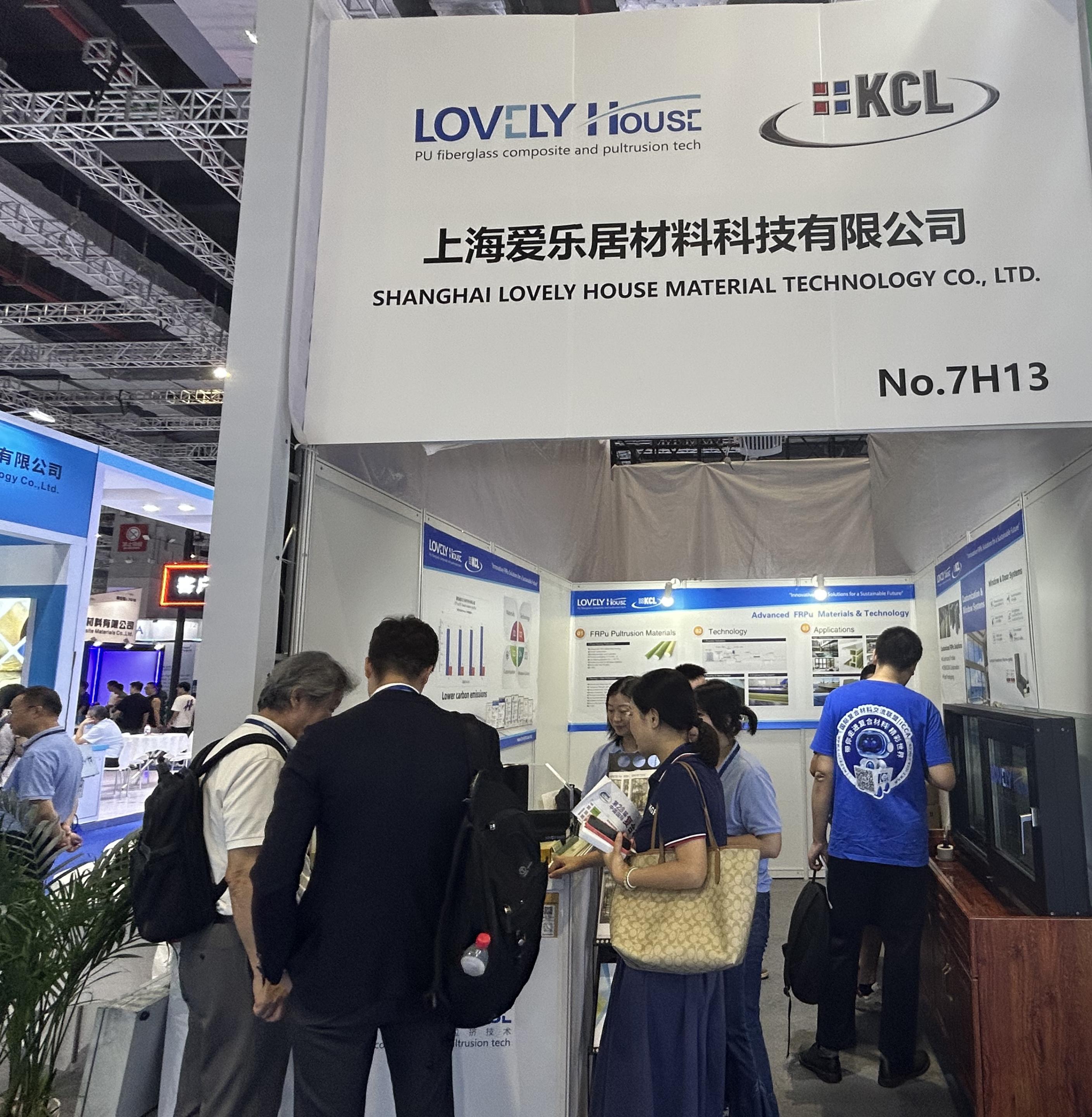 Shanghai Lovely House makes its debut at the 28th China International Composites Exhibition