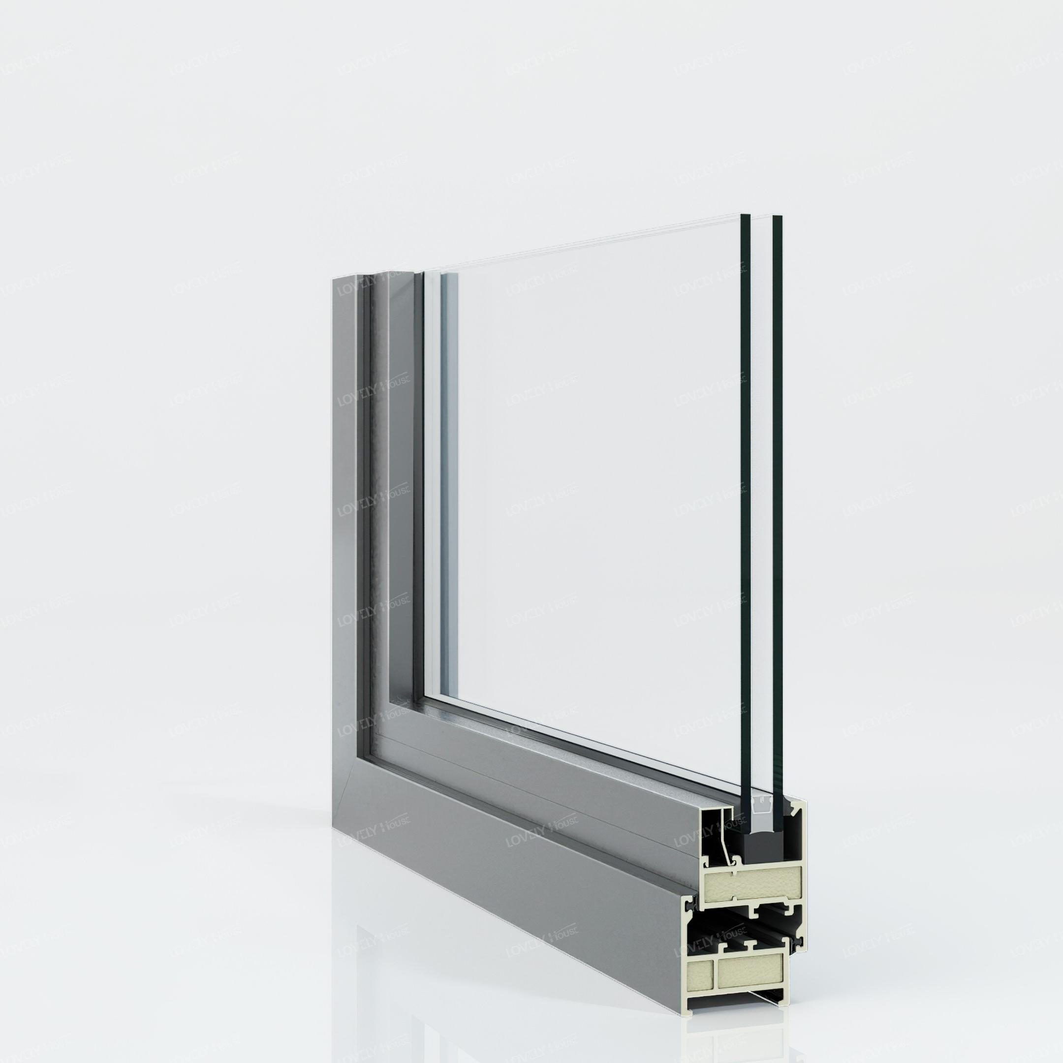 LH60 series top hung opening casement window system