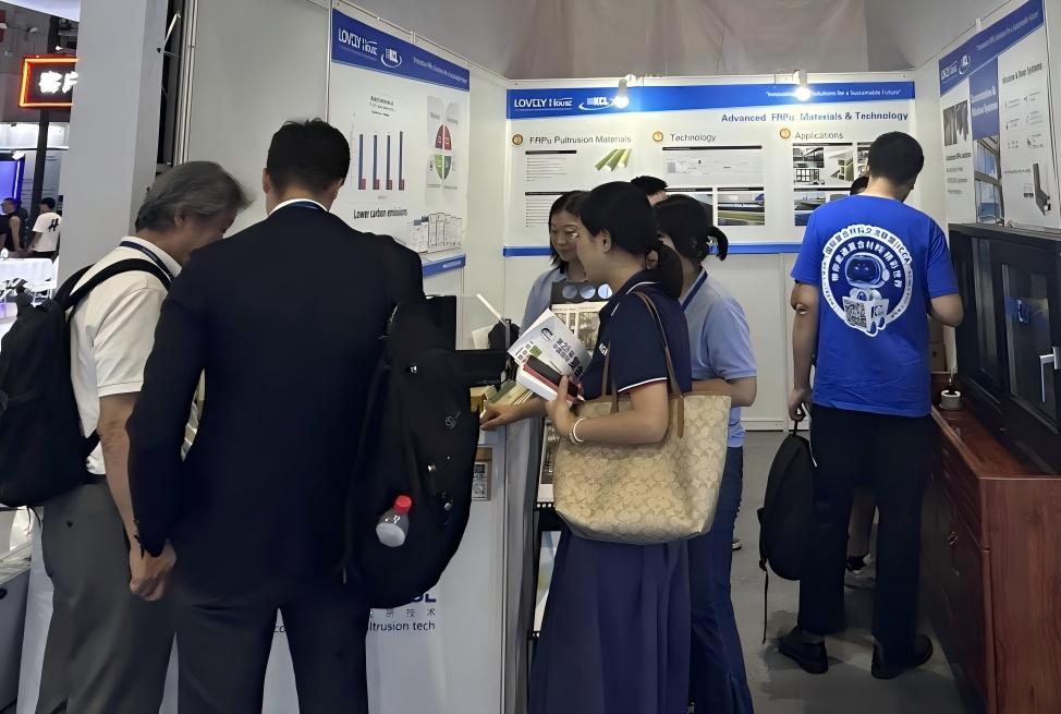 Shanghai Lovely House makes its debut at the 28th China International Composites Exhibition